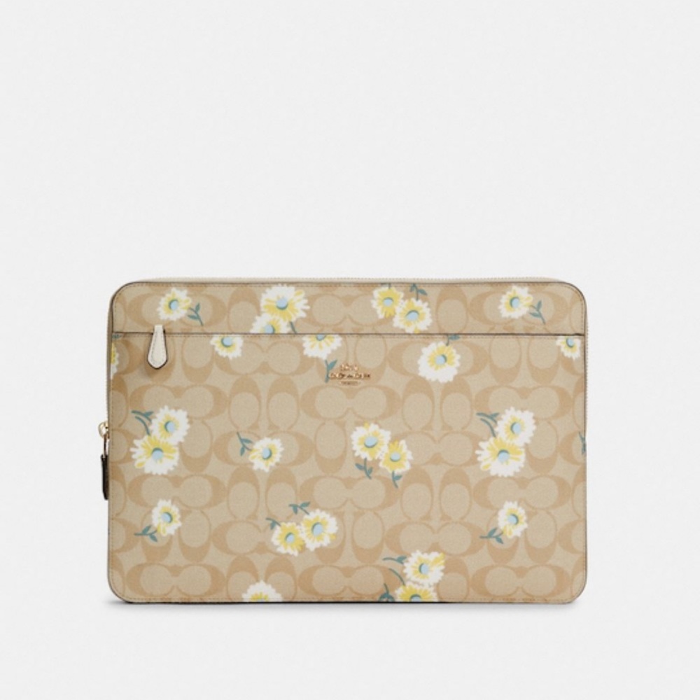 BNWT Coach 13” laptop sleeve